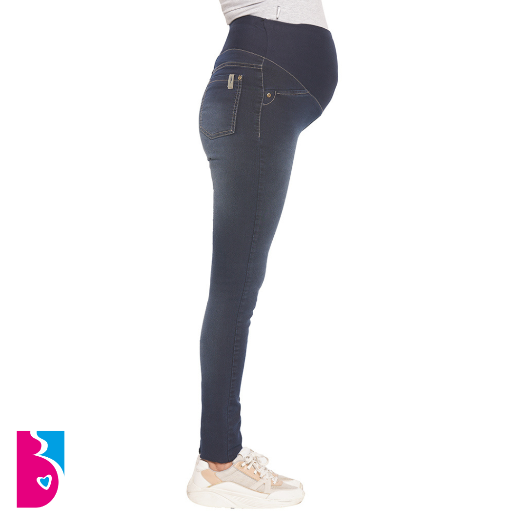 Jean Super Elastizado Con Faja Cambreada - Imagen 2