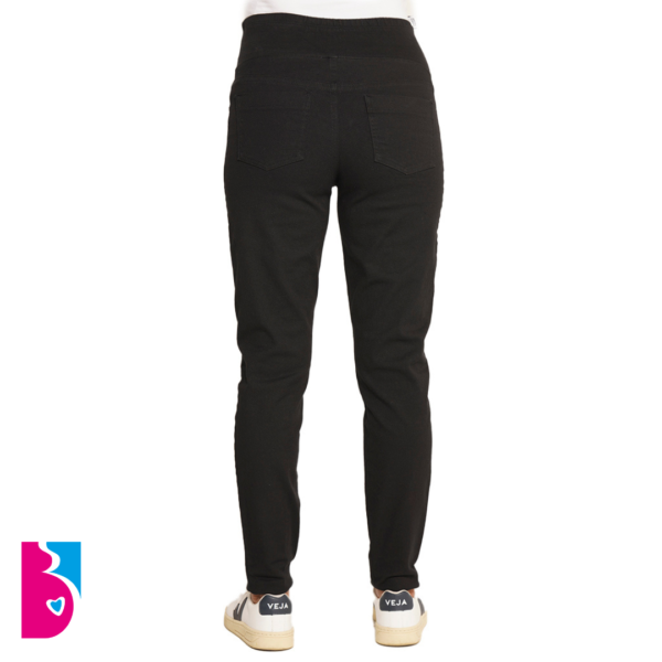 Pantalon Gabardina Elastizada Clasico Faja Alta - Imagen 4