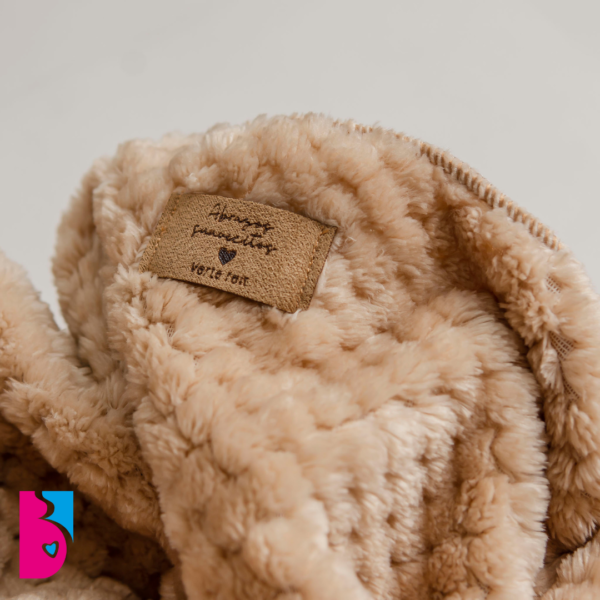 MANTITA DE PIEL HONEY BEIGE - Imagen 2