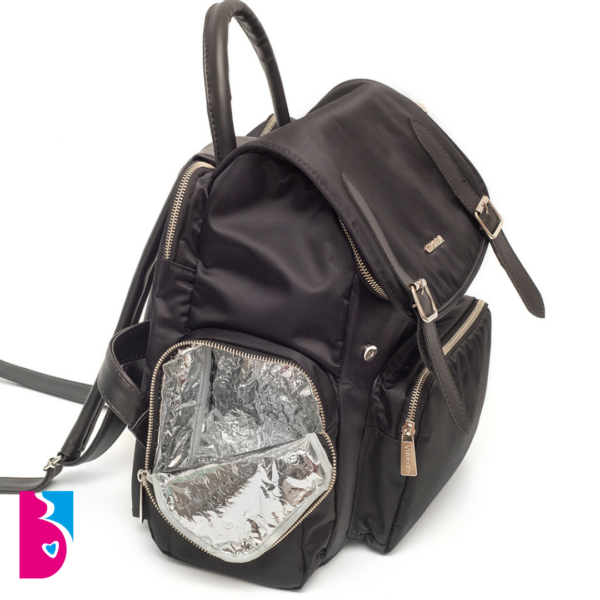 Mochila Maternal Jackie Negra - Imagen 5