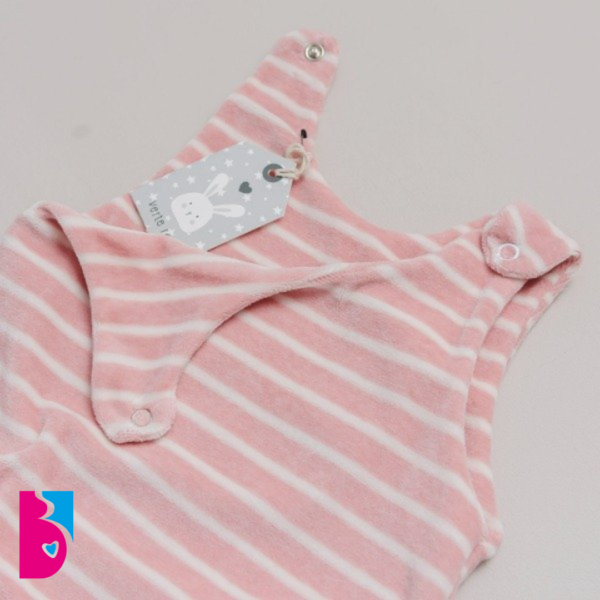 Chinito Plush LÍNEAS ROSA - Imagen 2