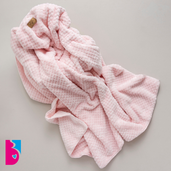 MANTITA DE PIEL HONEY ROSA