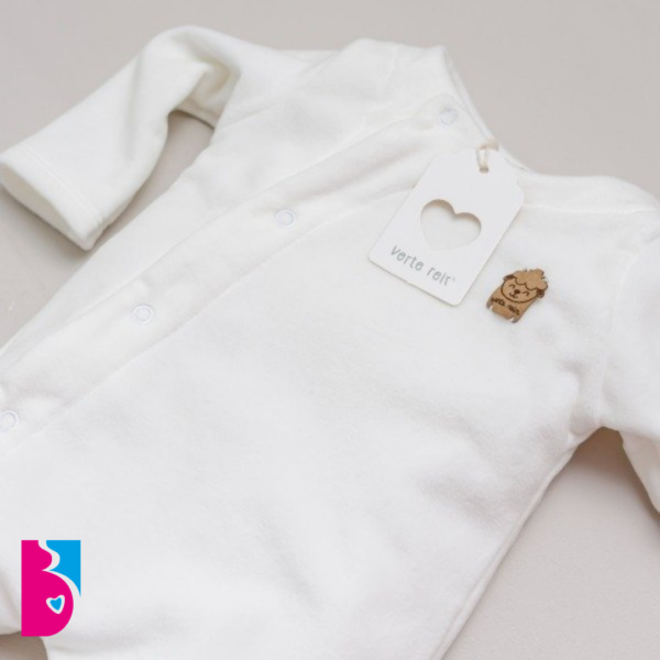 Enterito Plush Bifaz Con Piecito CRUDO - Imagen 2