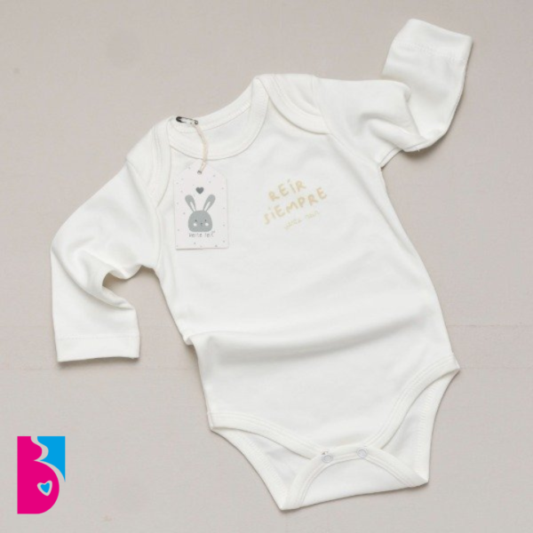 Body estampado NATURAL Reir siempre