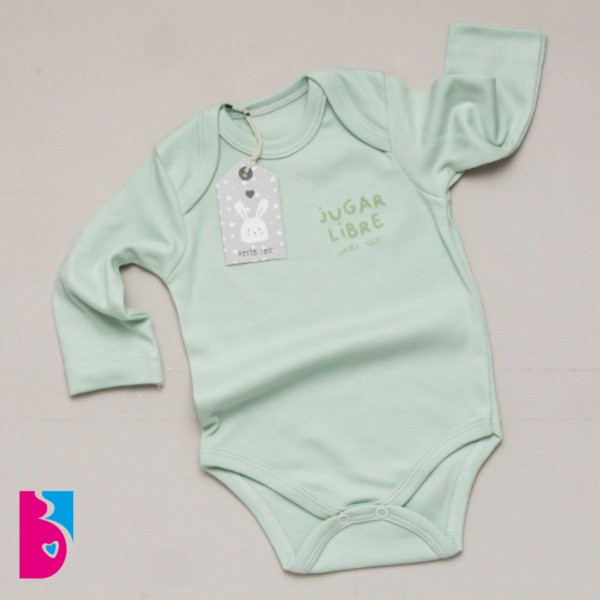 Body estampado PISTACHO Jugar libre