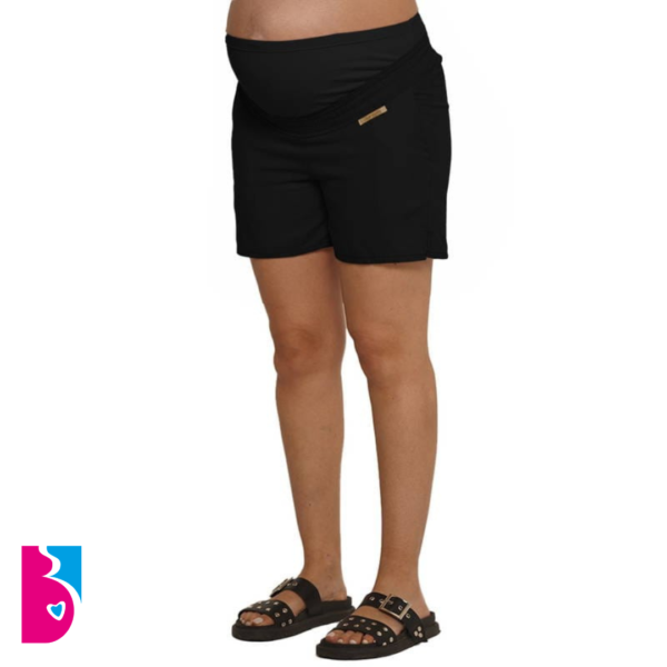 Short Lino Con Frunce En Cintura