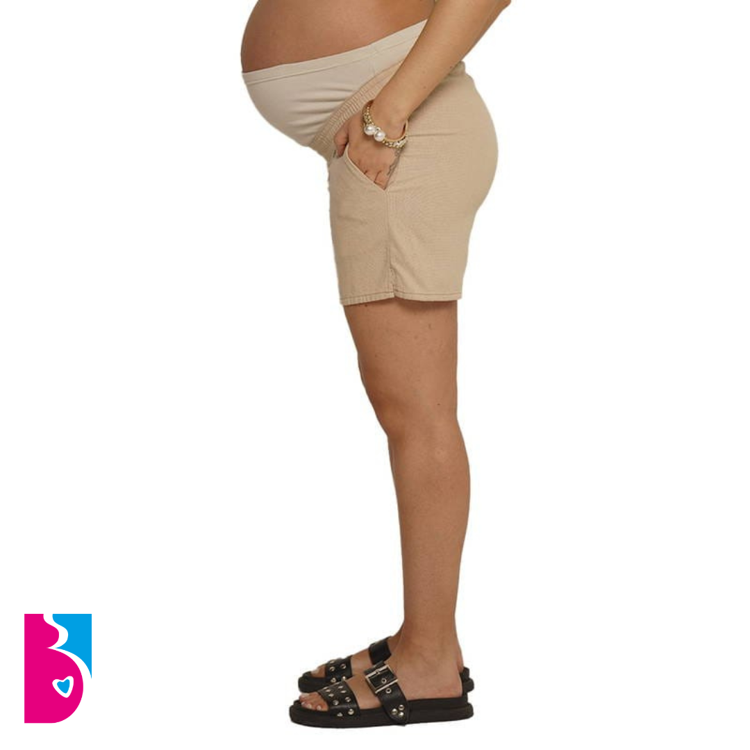 Short Lino Con Frunce En Cintura - Imagen 2