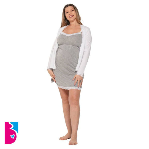 Mañanita De Algodón Con Puntilla