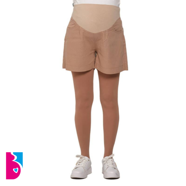 Short Lino Con Pinzas