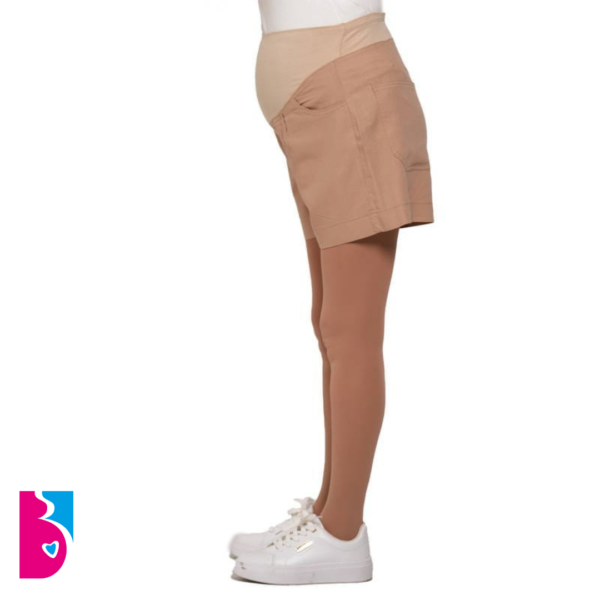 Short Lino Con Pinzas - Imagen 4