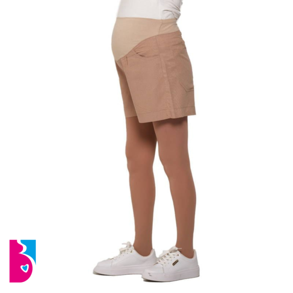 Short Lino Con Pinzas - Imagen 2