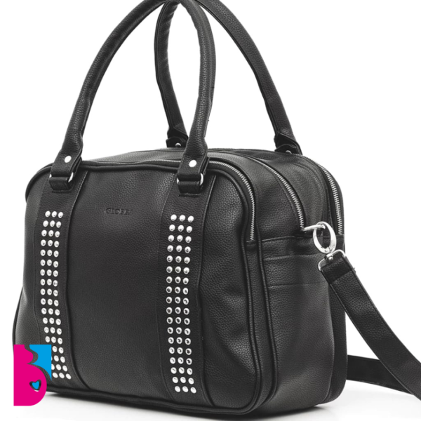 Cartera Maternal Mía Glow Negra