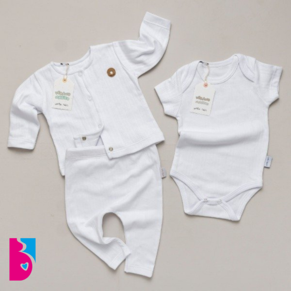 Set 3 Piezas Nido BLANCO