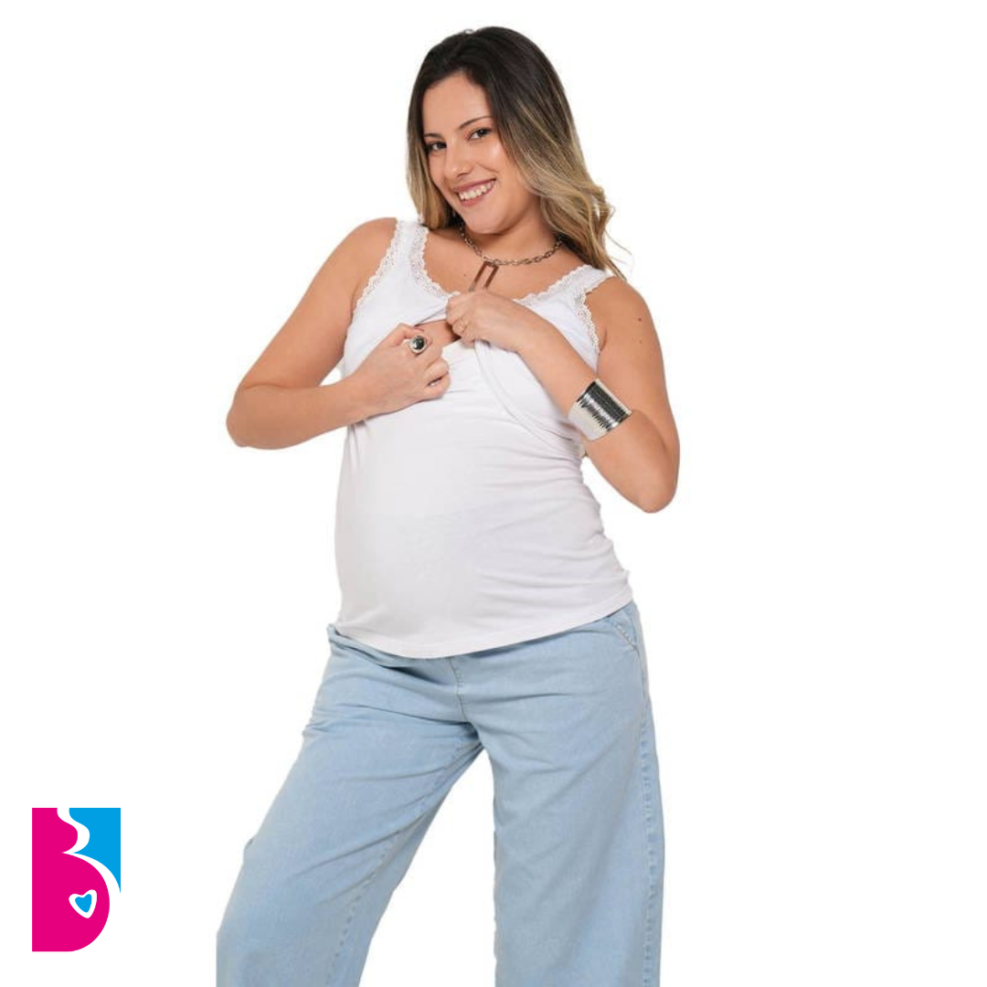 Musculosa ConSistema Para Amamantar - Imagen 3