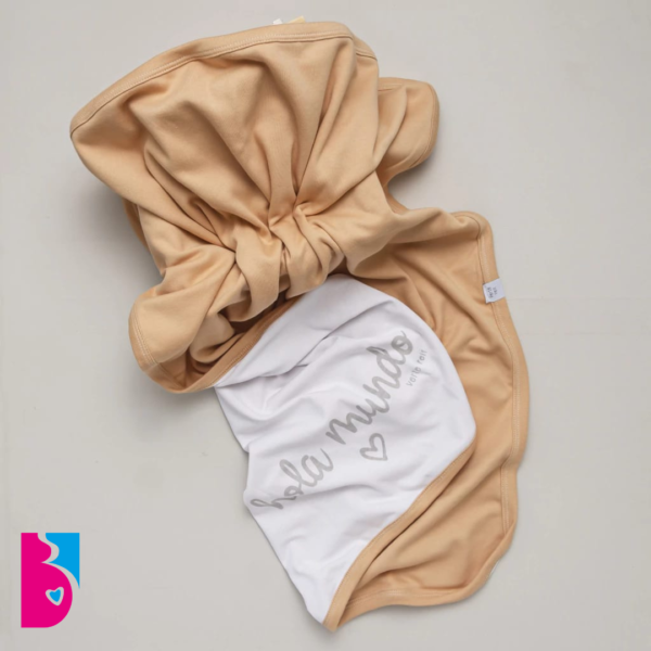 MANTA DOBLE ALGODÓN AVENA