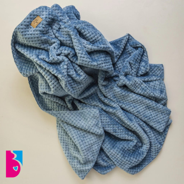 MANTITA PIEL HONEY AZULINO