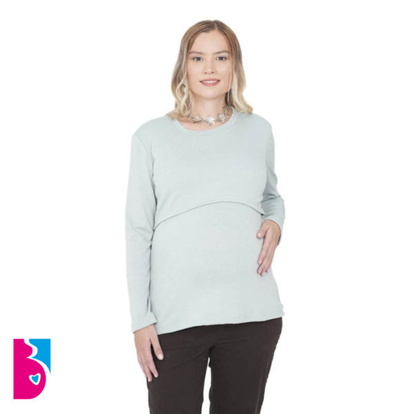 Remera Elastizada Para Amamantar