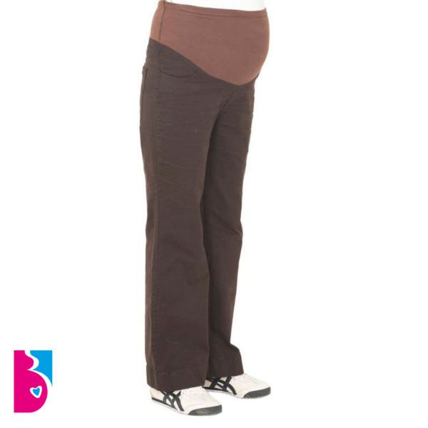 Pantalón Recto De Gabardina